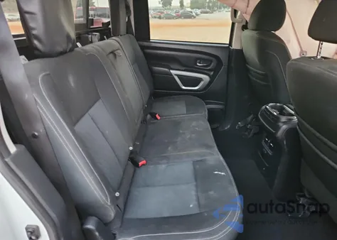 2018 Nissan Titan Sv z USA, uszkodzony, nr VIN 1N6AA1E64JN504489